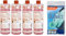Sanitärreiniger - Badreiniger - WC Reiniger - Kalkentferner - Toilettenreiniger - Urinsteinlöser | mit Laubner Microfasertuch (4 Liter)