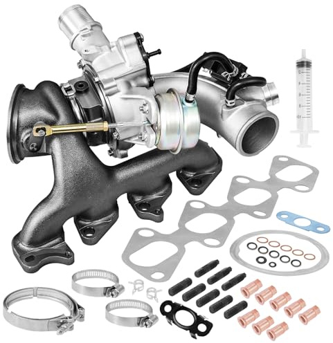 TEMSONE 1.4 L Turbocharger with Complete Installation kits Compatible with Buick Encore 2013-2021 Chevy Chevrolet Cruze 2011-2015 Sonic 2012-2020 Trax 2012-2020 Replace# 667-203 55565353 GT1446 Turbo