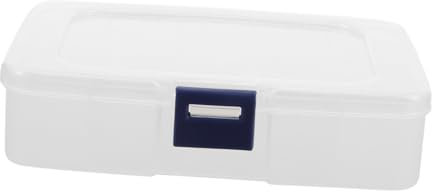 jojofuny Plastic Tool Box Saw Blades Storage Box, White PP Rectangular