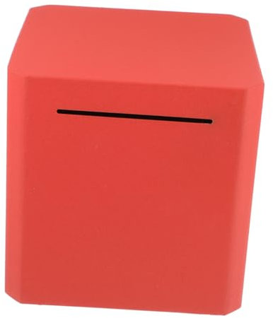 Gogogmee Geldspardose Metall-sparschwein Orange Edelstahl-Bank Unzerbrechlich für Jungen und Mädchen Erwachsene