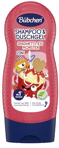 Bübchen Shampoo & Duschgel Spaghetti-Eis-Monster, 230ml