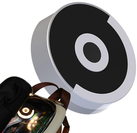 Genérico Luces para bolso, luz para bolso | Luz redonda con sensor automático - Luz de lactancia con diseño de gancho para mujeres, madres y amigas, lámpara de cama, accesorios para bolsos