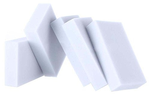 Quystetes 100Pzs Borrador Limpiador De Espuma De Melamina Esponja Mágica Multifuncional Suave