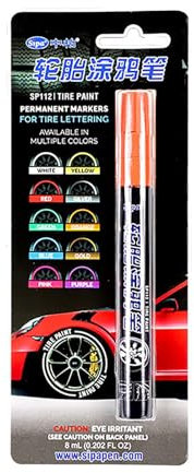 Reifenmarker-Lackstift, Reifenlackstift | Auto Paint Beschriftungsmarkierungsstift,Sicherer Geschmacksneutraler Ausbesserungsstift Steine, Segeltuchschuhe, Glasdosen, Reifen Den Innenhof