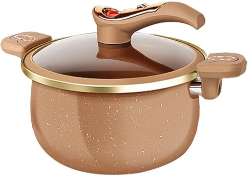 Casseruola Pentola in Ceramica a micropressione Pentola for zuppa Pentola in Argilla Pentola for Uso Domestico Pentola Antiaderente Pentola for zuppa in Umido per Brasare, Stufare