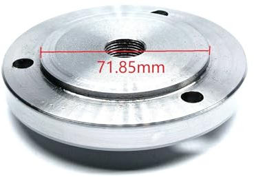Mandrino portante per tornio, Fit K11-100 K12-100 M14x1mm M14 Cono Morse MT2 MT3 2MT 3MT Mandrino Gambo Albero Arbor FAI DA TE Tornio di Legno Mandrino paletta Piastra Posteriore(K11 12 100 MT2 Round)