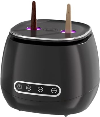 Pulitore ad ultrasuoni per dispositivi dentali | pulitore di allineatori 52 kHz – macchina portatile UV ad alta frequenza per pulire protesi dentali e paradenti