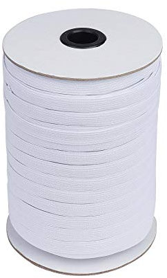 Weiß Gummiband 91 Meter Elastisches Band für Nähen und Haushalt DIY Handwerk