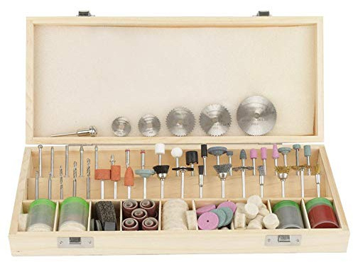 Rotary Tool Accessory Kit, 242Pcs 1/8 Inch Shank Universal Electric Tool Accessories Rotary Tool Accessory Grinding Polishing Cutting Bit Kit Set with Storage Case for Grinding, Engraving, Polishing
