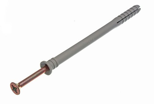 40 x Nylon-Hammer im Rahmen zur Befestigung von Stopfen und Schrauben M8 x 120 mm