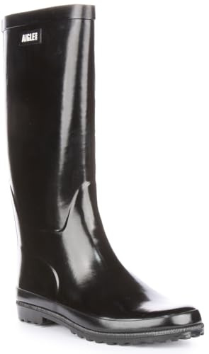 Aigle Damer Eliosa Noir gummistövlar, svart, 39 EU