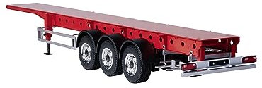 Carson 500907730 1:14 3-Achs Aufliegerfahrgestell Ver.III - RC-Truck, Ersatzteile, Tuningteile, Zubehör, Modellbau, Maßstab 1:14, Truck Anhänger