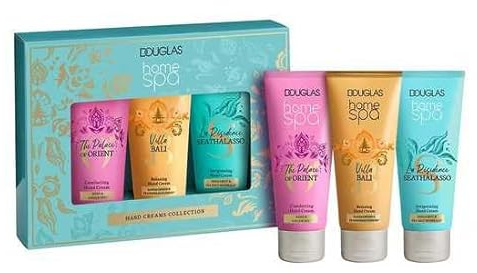 Douglas - Home Spa - Hand Cream Collection - The Palace of Orient Hand Cream 75ml + Villa Bali Hand Cream 75ml + Le Résidence Hand Cream 75ml