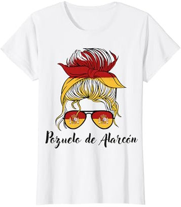 Pozuelo de Alarcón Chica, Bandera España España Camiseta