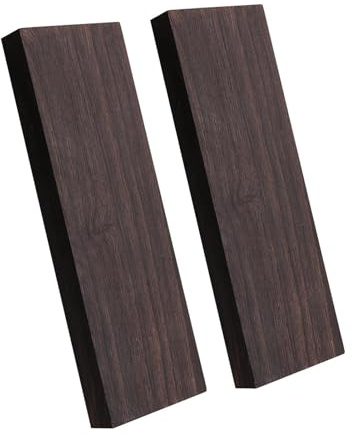 Schwarzes Ebenholz – Griff aus Holz für Musikinstrumente, Bastelwerkzeuge, 4,7 x 1,57 x 0,39 Zoll, Musikinstrumente, personalisierbare Werkzeuge für Klingen