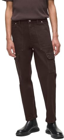 Karl Lagerfeld Jeans Homme Regular Cargo Pant Gâteau au Chocolat L