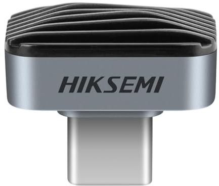 HIKSEMI SSD Externo 512GB, USB 3.2 Unidad Flash Velocidad de hasta 450 MB/s, Mini USB Type-C Memoria USB para iPhone 15/16/17, Tablets, Mac, TV, Audio para automóvil, Android