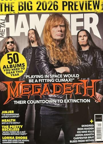 Metal Hammer Magazine February 2026 Megadeth Their Countdown To Extinction