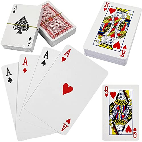 My-goodbuy24 Premium Profi Spielkarten - 2 x 56 Karten Blatt - Wasserabweisend | Pokerkarten | Zwei Eckzeichen | Texas Holdem Poker | mit Joker | inkl. Aufbewahrungsbox