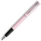 Waterman Allure - Penna Stilografica, Corpo Laccato Opaco con Finiture Cromate, Pennino Sottile in Acciaio Inossidabile, Inchiostro Blu, con Confezione Regalo, Rosa Pastello