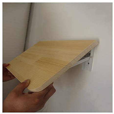 WZLL Tavolo Pieghevole A Muro, Legno Massiccio Banco da Lavoro A Parete Tavolo da Cucina Pieghevole Casa Tavolo da Studio per Bambini, 22 Dimensioni (Color : Wood, Size : 50 * 20cm)