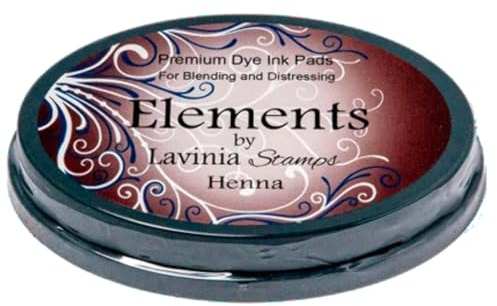 Lavinia Stamps Elements Premium Dye Ink Stempelkissen – Henna, Mehrere Farben, Farb- oder Dye-based, Stempelkissen