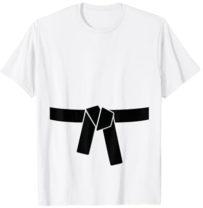 Costume Cintura Nera | Karate Judo Taekwondo Kung-Fu & Wushu Maglietta