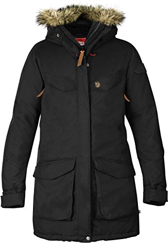 Fjällräven Nuuk Parka Women's Synthetic Insulated Jacket - Black, L
