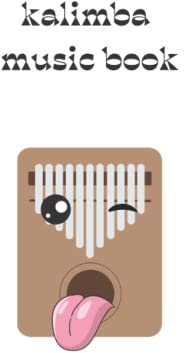 Blank sheet music notebook for kalimba: Music book for writing down 60 different songs – 6x9 - for favorite songs or own compositions