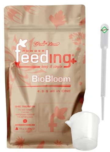 Weedness Green House Feeding Bio Bloom 500 g – Ekologisk gödsel för blomning av krävande växter