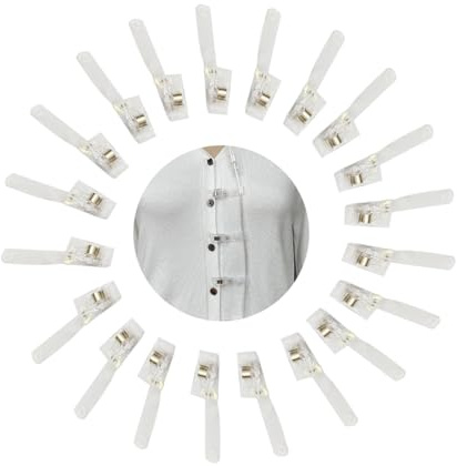 Sexyppl Lot de 20 clips pour tube d'oxygène, support de canule d'oxygène, protection auditive, collier de serrage anti-enroulement pour canule d'oxygène (couleur transparente)