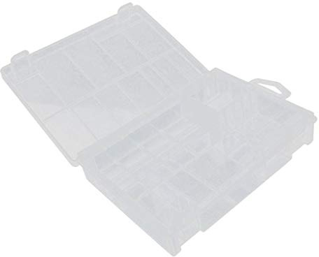 KESOTO N ° 2D 9V Soporte de Batería Bastidor Duro Caja de Plástico Caja de Almacenamiento