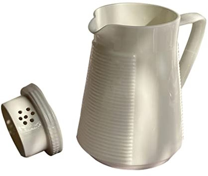 OKUMEYR Jarra De Porcelana Vintage Hervidor De Jugos Doméstico Jarra De Cerámica Tapa Para Agua