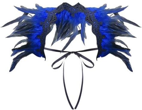 Weiße Federboa, Federschal Damen Federkragen Schwarz Federumhang Raben Kostüm Kostüm Federn Feder Cape Pfau Kostüm Black Swan Shrug Poncho Gothic Federkragen Feder Umhang Feder Kostüm