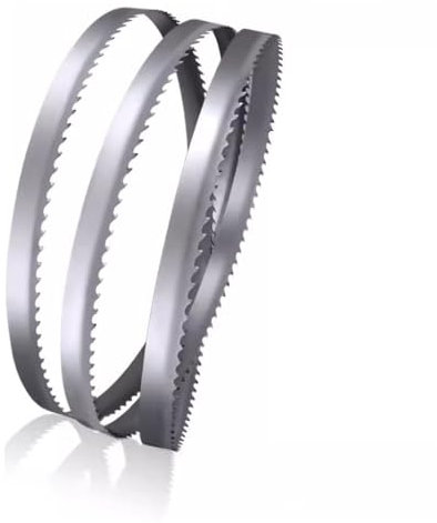 Bandsäge 19 x 0,9 mm 8–12 TPI Bimetall-Sägeblätter, Schneiden von Metall 3/4 Zoll M42-Bandsägeblätter, M42-Schneidwerkzeug for Aluminium 1 Stück (2460 mm)(2240mm)