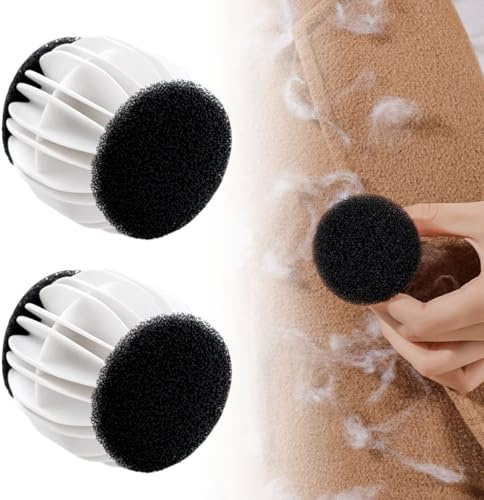 Tierhaarentferner Waschmaschine, Wiederverwendbar Fusselbälle Waschmaschine, Katzenhaarentferner Und Pet Hair Remover Waschmaschine Haarfänger Entfernt Tierhaare, Fusseln & Flusen (2Pcs)