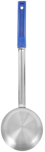 Veemoon Cuillère Doseuse pour Sauce Cuisine 237 Ml Inox, Louche à Portion Plate en Acier Inoxydable, Ustensile pour Pizza et Sauce, Compatible Famille et Restaurant, Louche