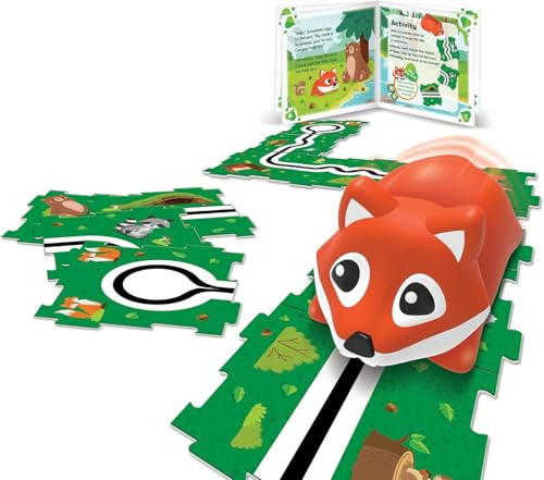 Learning Resources Coding Critters Go-Pets Renntiere – Fuchs Scrambles, Mint, Programmierspielzeug für Vorschüler, Interaktives Haustier, Ab 4 Jahren