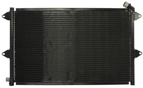 THERMOTEC KTT110161 Klimakondensator Klimaanlage Auto ohne Trockner Kompatibel mit VW POLO 6N2 6K0820413A 6K0820413B 6K0820413C
