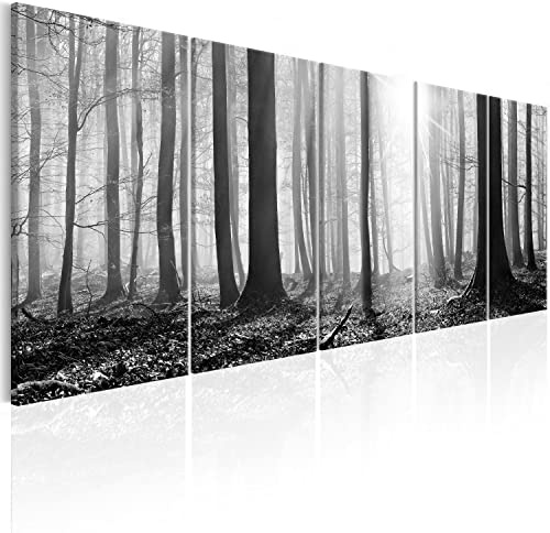 murando - Acrylglasbild Natur Panorama Baum, 150x60 cm, 5-teilig, modern | Hochwertige Leinwand, sofort aufhängbar, ideal fürs Wohn- oder Schlafzimmer, wasserfest und lichtecht, langlebig, stilvoll