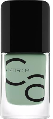 Catrice ICONAILS Gel Lacquer, Gellack, Nagellack, Nr. 124 Believe In Jade, grün, langanhaltend, glänzend, ohne Aceton, vegan, Mikroplastik Partikel frei (10,5ml)