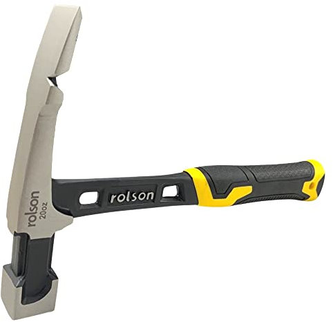 Rolson 10435 Solid Forged Brick Hammer 20 oz (560g)