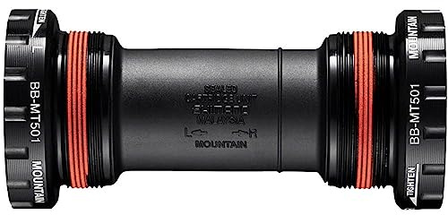 SHIMANO BB-MT501 englisches Tretlager, 68/73 mm, passend für Hollowtech II Spindel, Schwarz