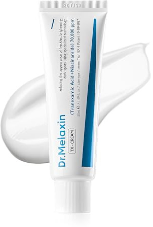 DR.Melaxin TX Tranexamic Acid CREAM | Skin freckle Cream, Blemishes, Anti-pigmetation korean skin care | Korean Cosmetics | 1.7 fl oz (50 ml)