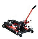 Cric de Moto Support de RéParation Chandelles Crics de Levage pour Motos Cric Hydraulique 680 Kg à DifféRents Types de VéHicules Rouge