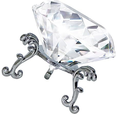 MERRYHAPY Großer Briefbeschwererständer Mit Kristalldiamanten Elegantes Für Zuhause Büro Mutter Geburtstag