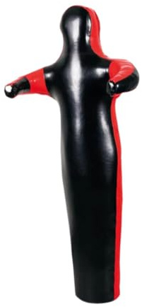 JISADER Muñeco de Lucha de MMA, Funda para maniquí de Boxeo, maniquí de Lucha sin Relleno, para jiu-Jitsu brasileño, Taekwondo, Judo y Artes Marciales, Negro 170cm