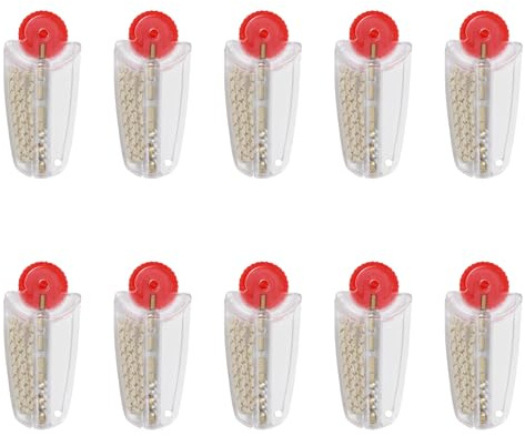 AMSNINK 10 x Feuerzeug Ersatzteile - für Zippo Feuersteine und Zubehör, Feuerstein und Docht Set, kompatibel mit Feuerzeuge für Kerosin und Öl, Langlebig