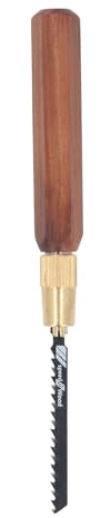 Vielseitiges Handsägen-Set aus Hartstahl mit Sechseckigem Griff und 5 Stichsägeblättern Zum Präzisen Schneiden, Schnitzen und Formen von Holz, Handsägen-Set
