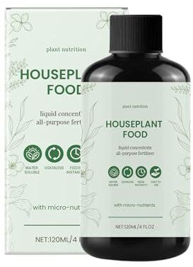 Dtaigou Fertilizzante della pianta della casa, cibo vegetale per piante d'appartamento,Liquido per fertilizzanti per piante da interno - Soluzione nutriente per potenziatore di crescita sicuro